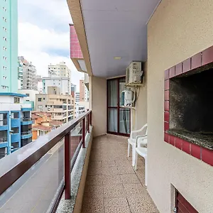 Apto Pé Na Areia Vista Mar Em Meia Evb308 Itapema